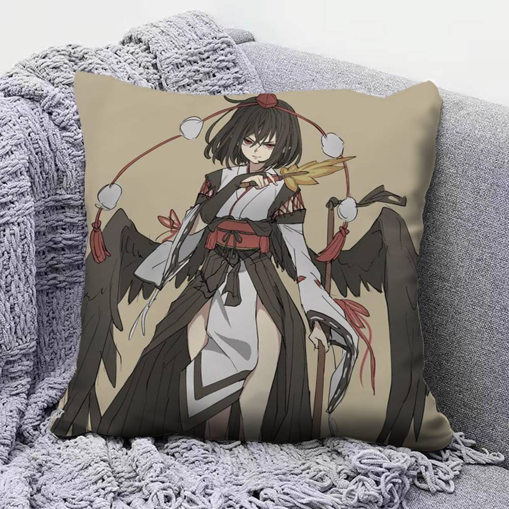 Подушки с принтами Touhou Project, Наволочки для диванных подушек, Декоративные наволочки на заказ