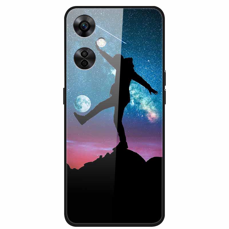 Для One Plus Nord CE 3 Lite 5G Чехол N30 Закаленное Стекло Жесткая Задняя Крышка для Oneplus Nord CE3 Lite N 30 Чехлы Бампер 3lite CE3Lite