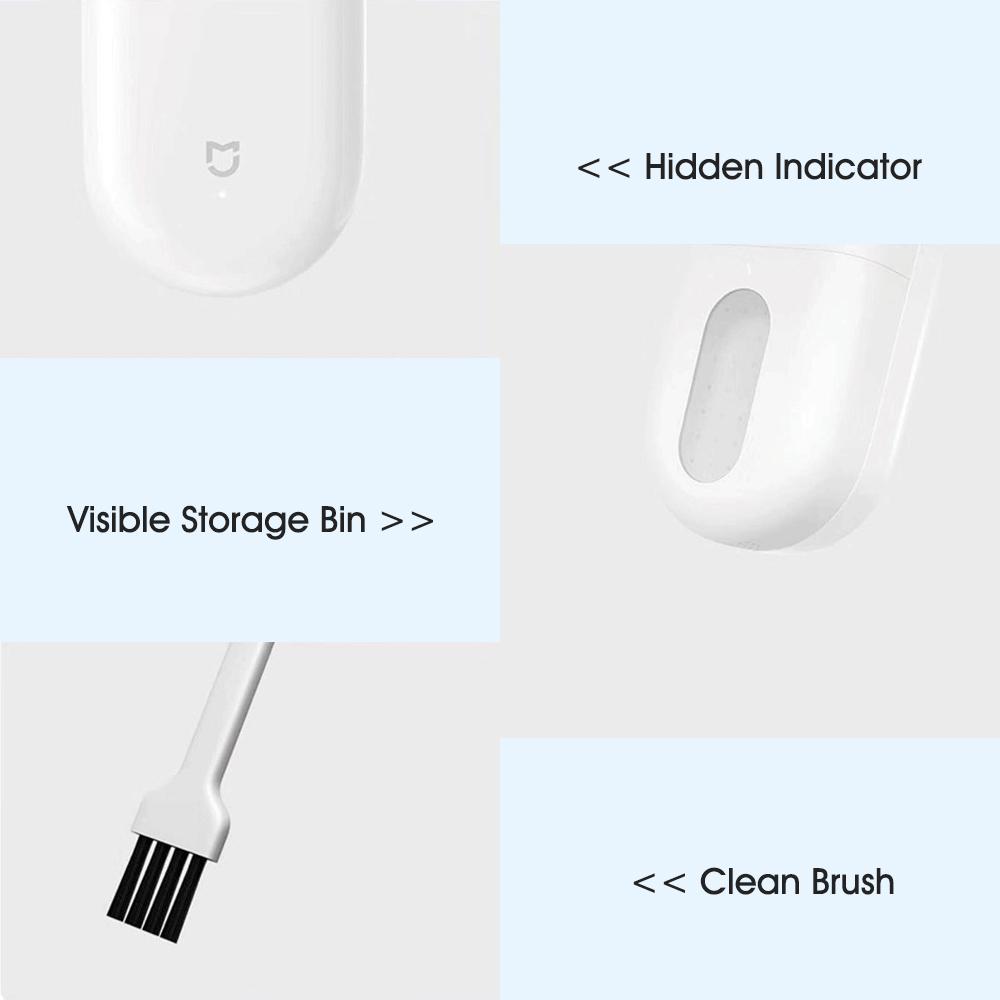 Xiaomi Mijia Средство для удаления ворса USB-зарядка 90 минут Выносливость 0,35 мм Нож Маленькая щетка Защита ткани