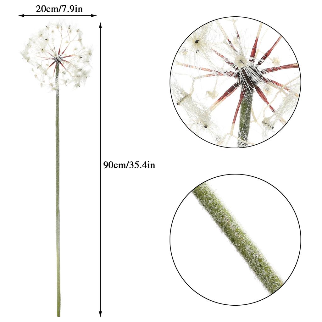 Имитация Одуванчика Мягкое DIY Украшение Многоцелевой Железный Одуванчик Искусственный Цветок