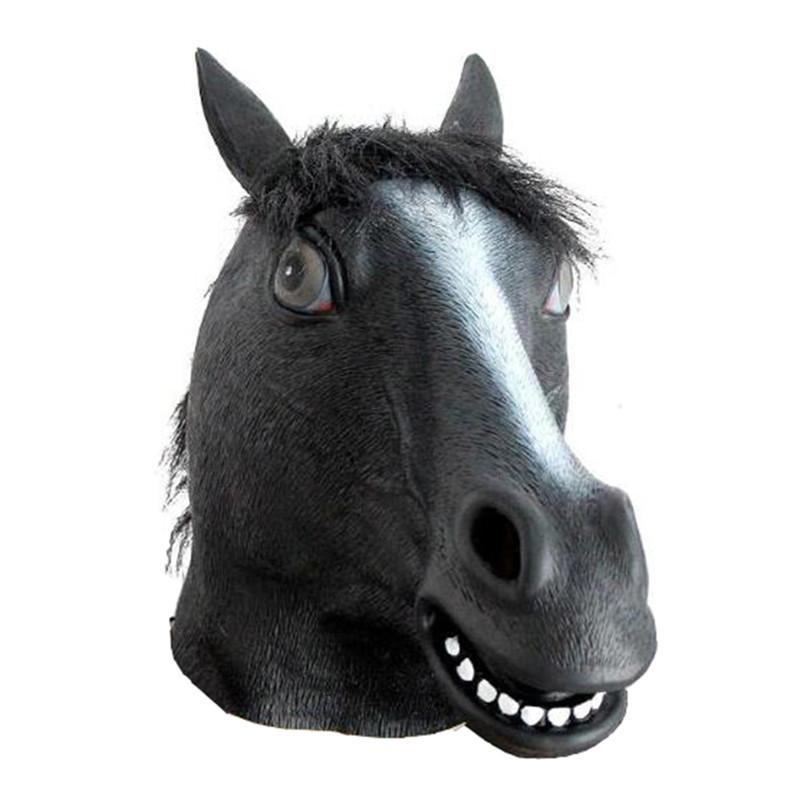 Unicorn Horse Mask Latex Costume For Halloween Party Cosplay