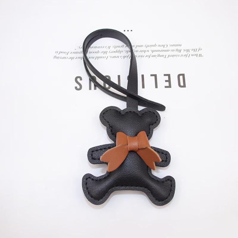 ПУ кожаный брелок милый бант декоративная сумка кулон украшение несколько цветов женщины девушки подарочные аксессуары