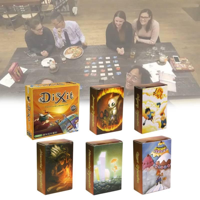 Dixit Odyssey Unique Board Game For Adults And Kids With Vibrant Cards And Play Mat For Interaction