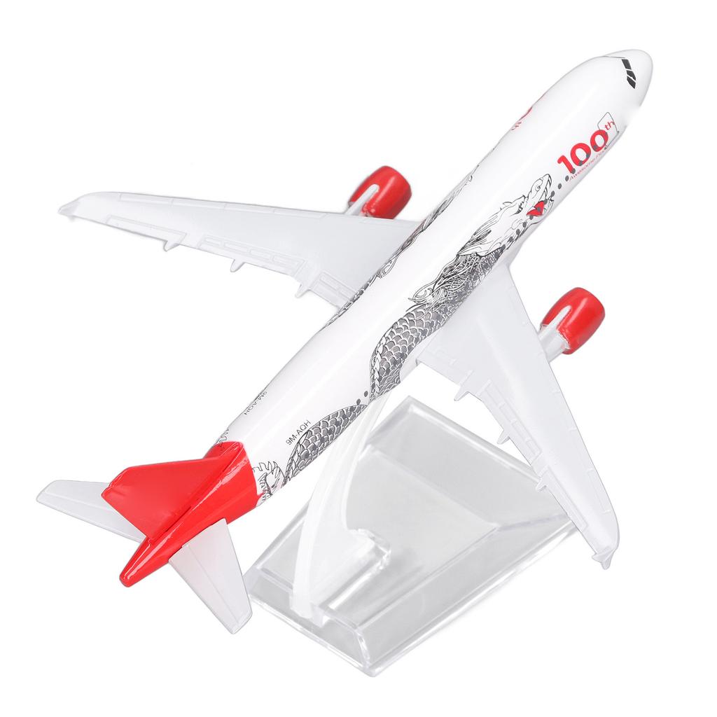 Модель самолета из сплава со стабильной подставкой, имитация, точный масштаб, длина крыла 14 см, модель самолета