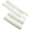Luvay Guitar Bridge Nut Saddle Replacement Parts Made of Real Beef Bone for Acoustic Guitar 2 Sets 4pcs Sounds Good &