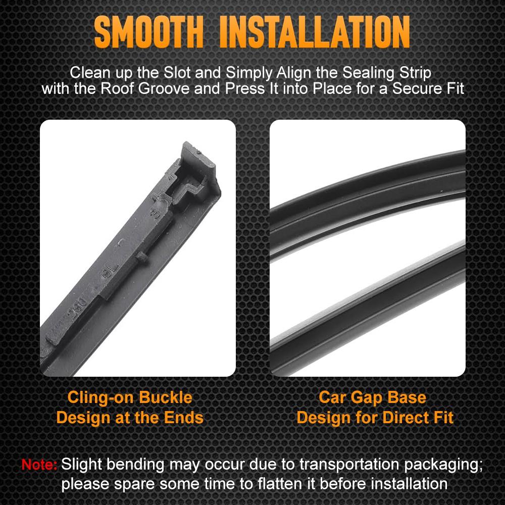 Накладка водостока крыши 75556-06130 75555-06130 для Toyota Camry 2018-2022