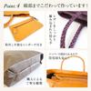 Genuine Leather Tote Bag Leather A4 Large Capacity Large Travel Rochelle Milk Tea [Notre Favorie] Women's