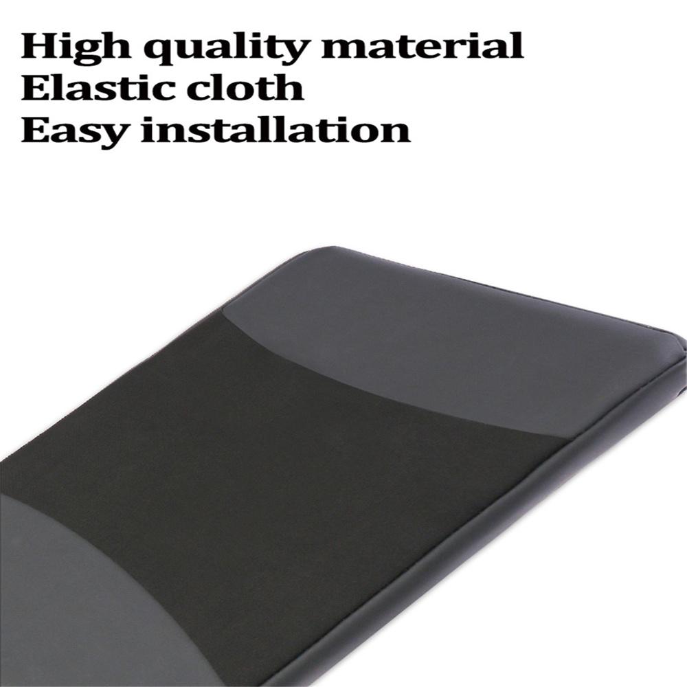 Универсальные полосатые коврики для подлокотника автомобиля из пены с эффектом памяти, кожаный центральный подлокотник для автомобиля