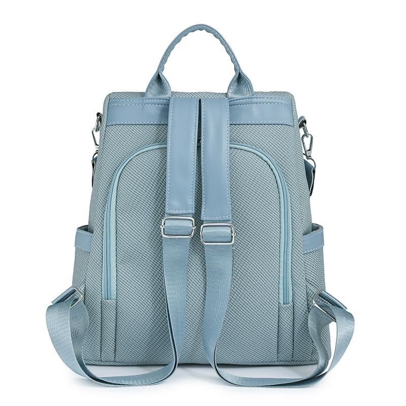 Рюкзак из мягкой кожи, рюкзак с защитой от краж, дорожный, большой вместимости, многофункциональный, на плечо, студенческий школьный рюкзак