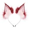 Halloween Cosplay Cat Ears Fox Plush Headwear Party Costume