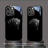 Печать «Четыре Туза» для Покера Чехол для iPhone 17 модные чехлы для телефона Стеклянный чехол для телефона для iPhone 17 16 15 14 13 12 11pm Pro Plus