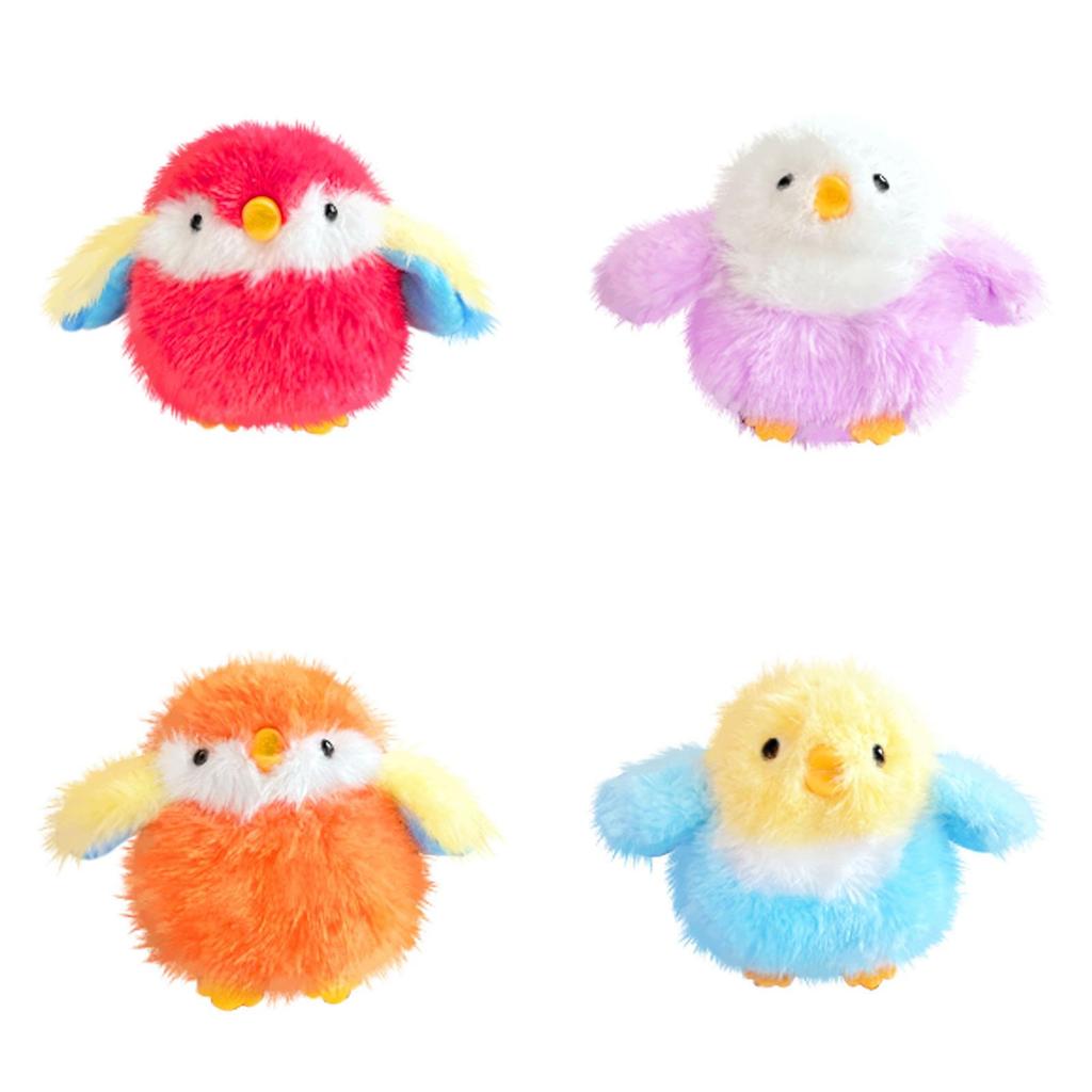 Плюшевая игрушка животное Брелок-птица из мягкого короткого плюша для детей и студентов