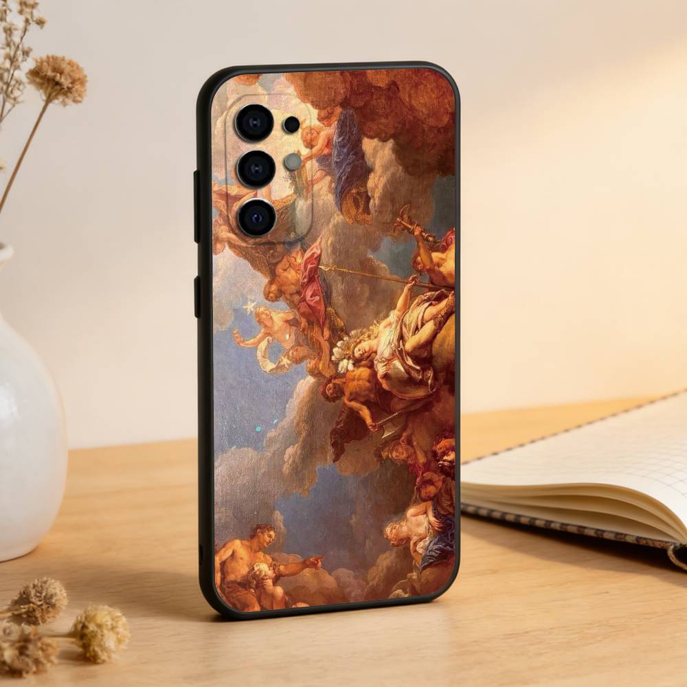 Classical Aesthetic Art  Phone Case For Samsung S25,S24,S21,S22,S23,S30,Ultra,S20,Plus,Fe,Soft Silicone Black Cover