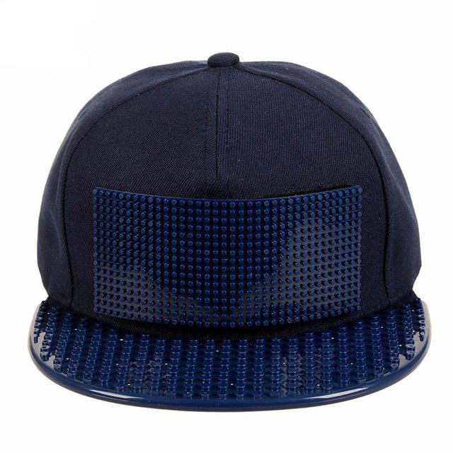 Men Customize Diy Baseball Hat Legos Cap Blocks Bricks Trucker Snapback Hat For Women Detachable