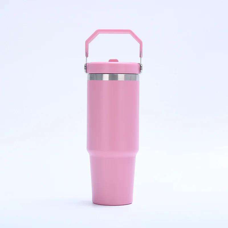 30 унций сублимационный пустой стакан из нержавеющей стали автомобильная чашка кофейная кружка большая емкость сублимационная бутылка для воды вакуумный термос бутылка