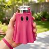 Ghost Can Cooler Halloween Holder, Universal Beverage Sleeve, Cute Shaped Decorations Insulated Drink Holder for Standard Slim Tall Soda Beer Cans Jar