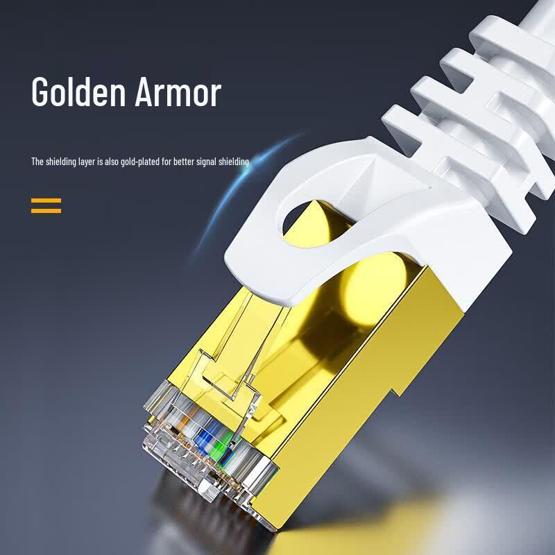 HAILE CAT6A Double Shielded Network Cable