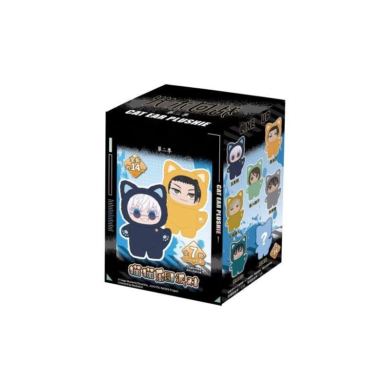 Оригинальный Каваий Магическая битва 2 Аниме-игрушка с кошачьими ушками Слепой бокс Милая серия Модный коллекционный Декор для таинственной комнаты Подарок на фестивали