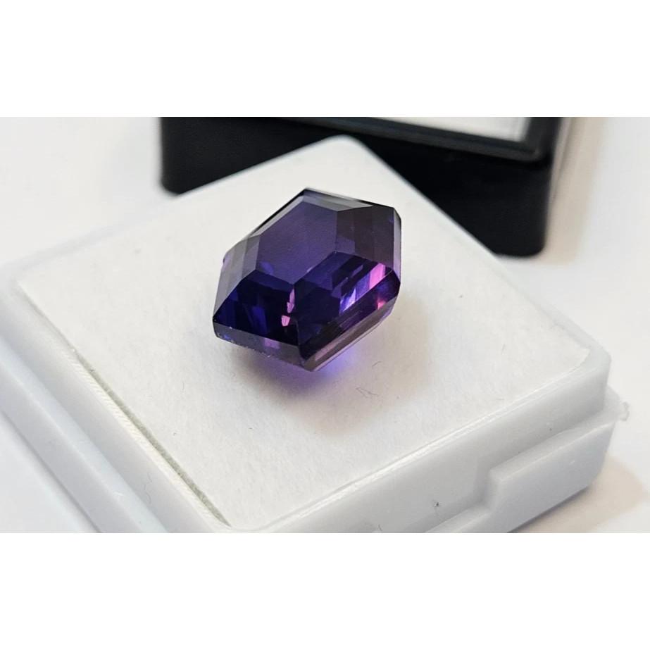 Fancy Cut Purple Pink Sapphire 10-11 Ct Fabulous Certified Loose Gemstone