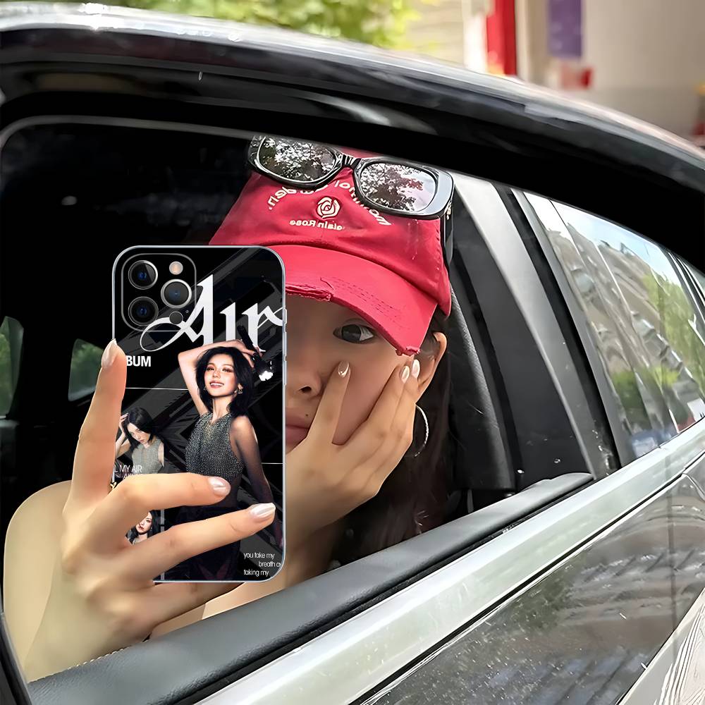 Чехол Singer Idol I-ITZY для iPhone 17 16 15 14 13 12 11 Pro Max Plus Mini Funda Для Прозрачного Чехла