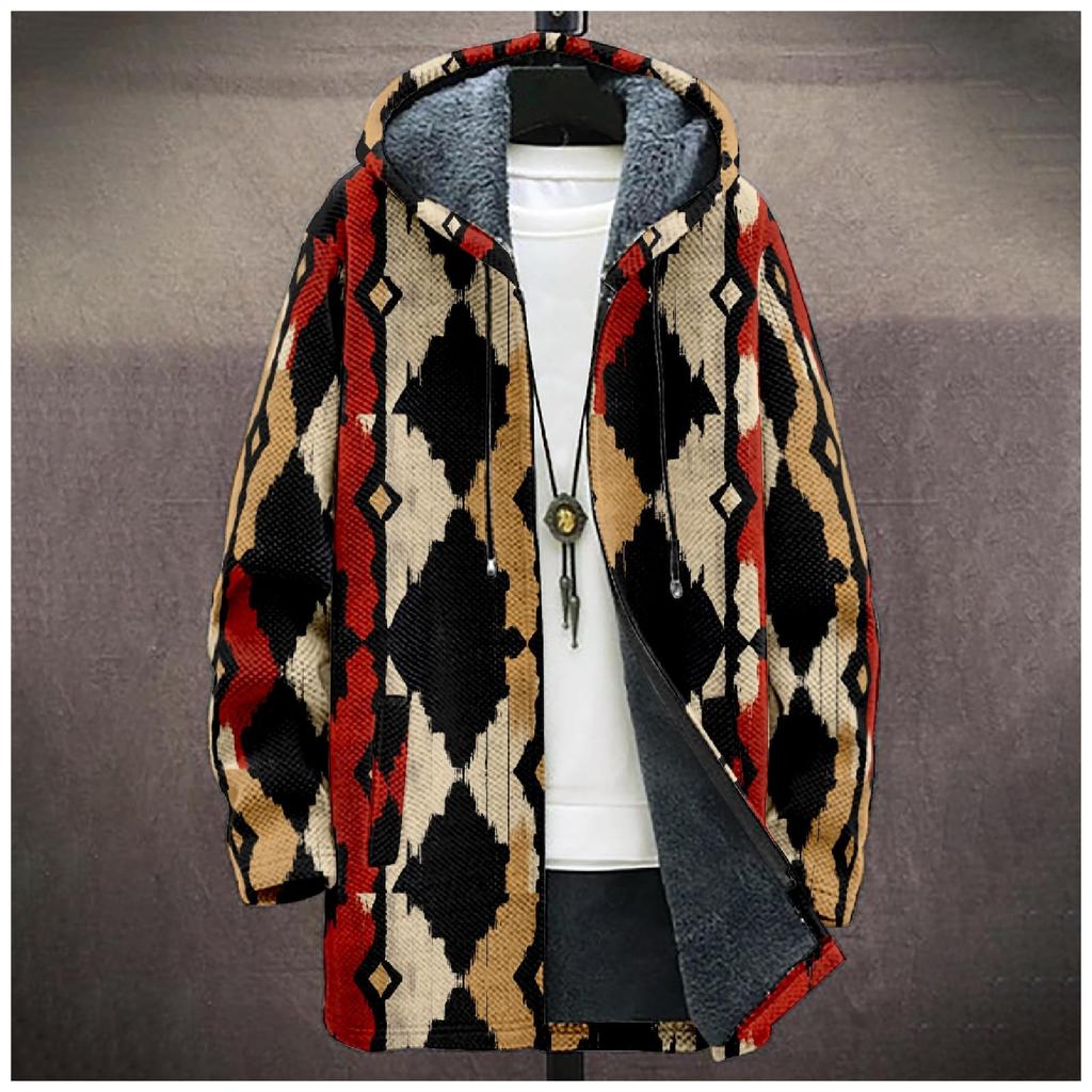 Мужская утолщенная куртка на пуговицах с двойным карманом и карманной вставкой, хлопковая куртка