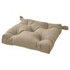 IKEA MALINDA Seat 90571571 Cushion, Beige, 40/35x38x7cm,