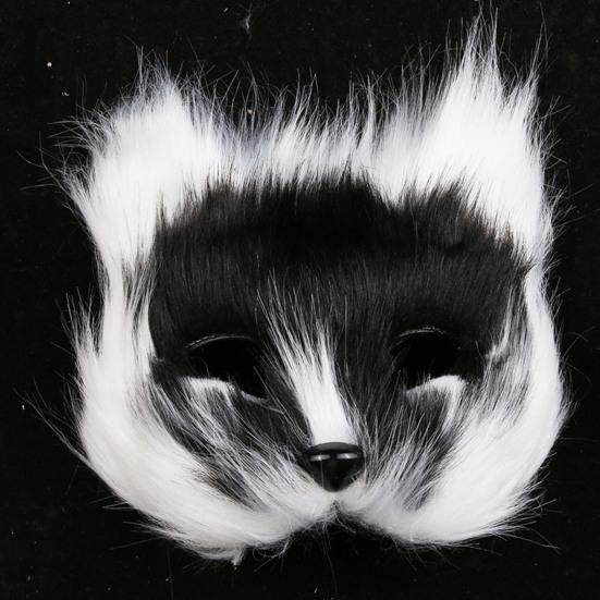 Подушка для лица лисы на Хэллоуин, косплей, хвост, аксессуары, меховые перчатки лисы, костюм для выступлений животных для маскарада, карнавала