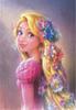 Tenyo In 1000 Piece Jigsaw Puzzle Disney Rapunzel On the Tower Princess with Shining Hair Comes with Glue and Spatula Service Card Included [Made