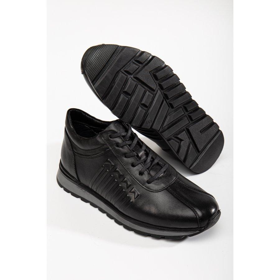 Мужская повседневная спортивная обувь из натуральной кожи, кроссовки