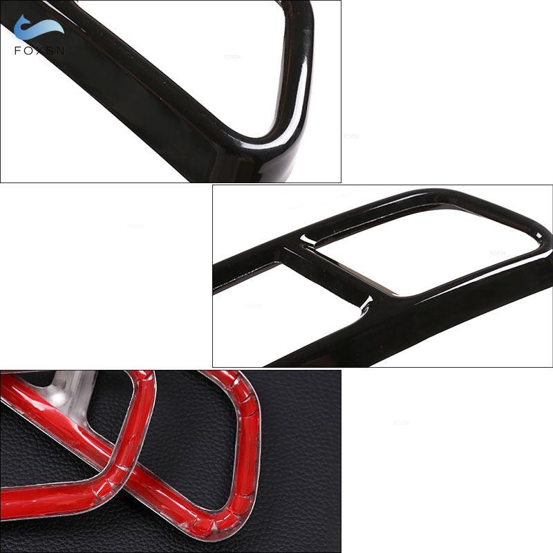 Автомобильные аксессуары из нержавеющей стали, хвостовой глушитель, выходная крышка выхлопной трубы, накладка для Mercedes Benz S Class W221 W222 C217 W251