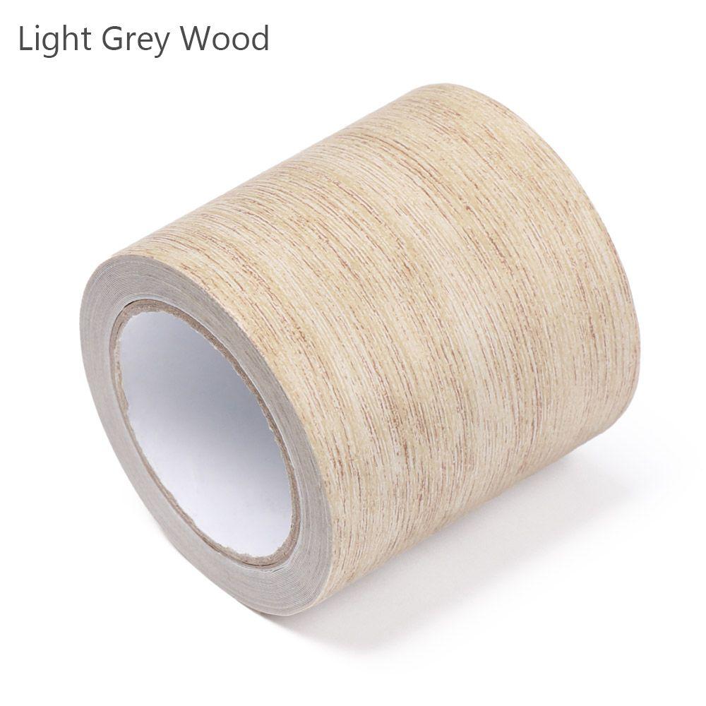5M/Roll Home Decor Furniture Renovation Duct Tape Tape Wood Grain Adhensive Repair