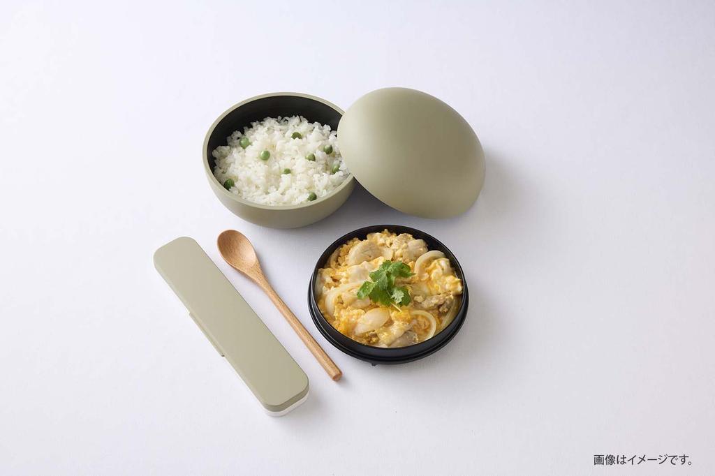 Takenaka Mayu Rice Bowl Lunch Box GY T-46634