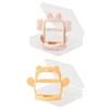 TGM 2 Sets of Anti-sucking Wrist Teethers, 2 Wrist Teethers (crab Pink + Bear Yellow), Korean Baby Products
