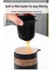 Portable Travel Tea Set: One Pot with Three Cups and Carry Bag for Camping & Solo Brewing