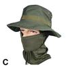 1Pcs Sun Cap Fishing Hat Outdoor Full Face Cover Summer Anti UV Hiking Hat With Mask Mountaineering Fisherman's Hat Women Men