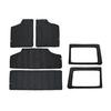 6Pcs Hardtop & Tailgate Sound Deadener Headliner Insulation for Jeep JK Wrangler 4Dr