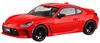 Aoshima Bunka Kyozai Масштаб Серия Snap Kit Toyota GR86 Spark Red Пластиковая Модель-Конструктор 1/32 Нет. 21-A Предварительно окрашенный
