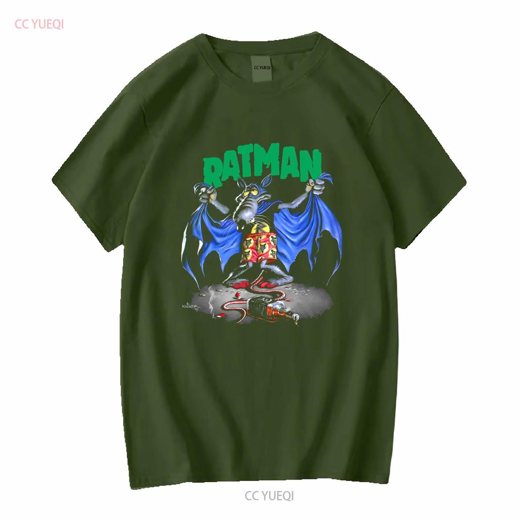 Винтажная футболка Risk 90-х XL Ratman с длинным или коротким рукавом винтажная Стиранная Удобная дизайнерская одежда Топ для повседневной носки