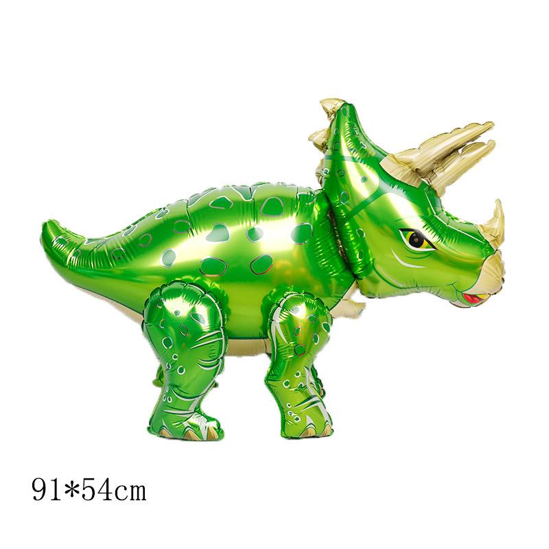 Большие фольгированные шары 4D ходячий динозавр Мир Юрского периода животное шар украшение для детской вечеринки по случаю дня рождения KTY