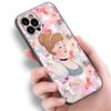 Белоснежка принцесса Жасмин черный силиконовый чехол для телефона для Apple iPhone 12 13 Mini 11 14 15 Pro Max 7 8 Plus X XR XS SE 2020 2022