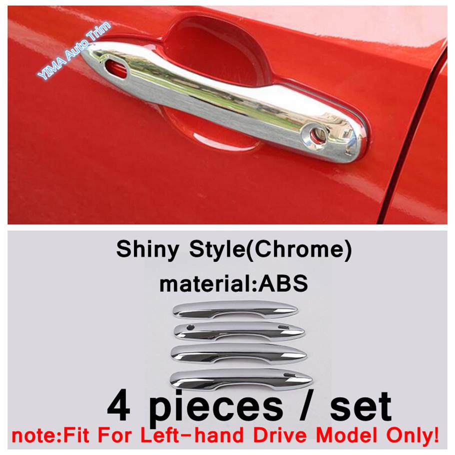LHD Auto Outside Door Pull Doorknob Handle Bowl Decor Cover Trim ABS Accessories For Toyota Corolla Cross 2024