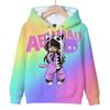 3D Game Aphmau Print Hoodie Kids Hooded Sweatshirts Cartoon Anime Hoodies Spring Fall Children Clothing Harajuku Hooded Pullvers