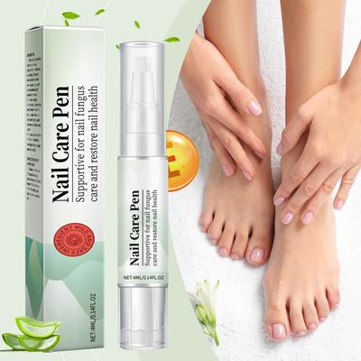 Нежный маникюр, чистые и яркие ногти, уход за гнилыми ногтями, утолщение, 4 мл