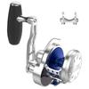 WATACHAMP Caribbean Jigging Large Game Lever Drag Reel with Power Precision Machined Alloy Gear Ratio Maximum Drag Force for Sea Boat and Slow Jigging