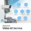 SpotCam BCW1 Business Bullet IP Camera with 2K Resolution Cloud Communication Color Night Human Body SD Lifetime Free Cloud Made In Taiwan Spotlight,