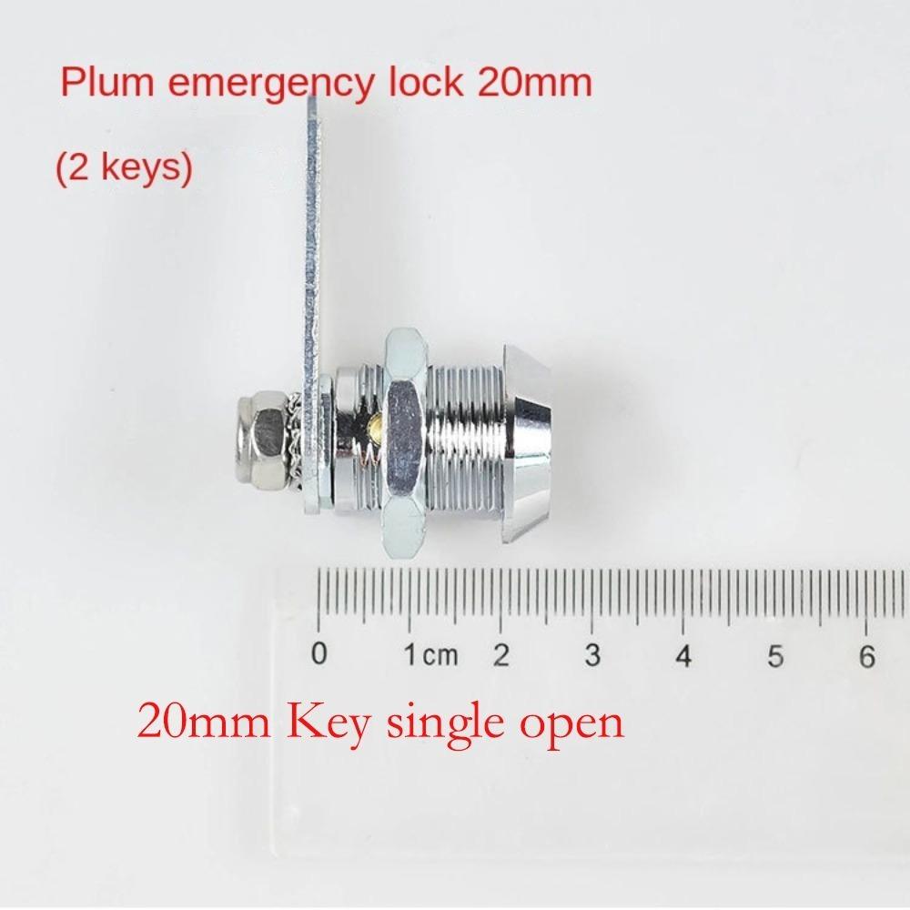 Safe Deposit Box Locks with 2 Keys File Metal Cabinet Replacement Lock New Emergency Lock