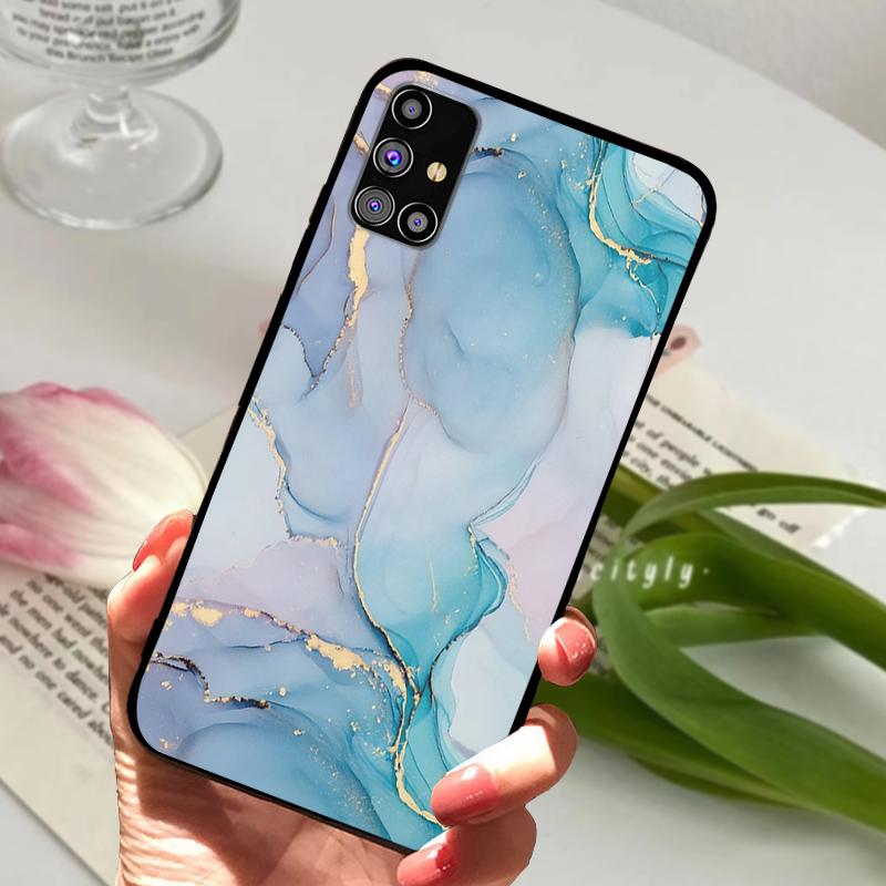 Чехлы Для Samsung M31s Бампер SM-M317F Ударопрочный Мягкий Силикон ТПУ Чехол Для Телефона Для Samsung Galaxy M31 Coque M31 Prime Fundas