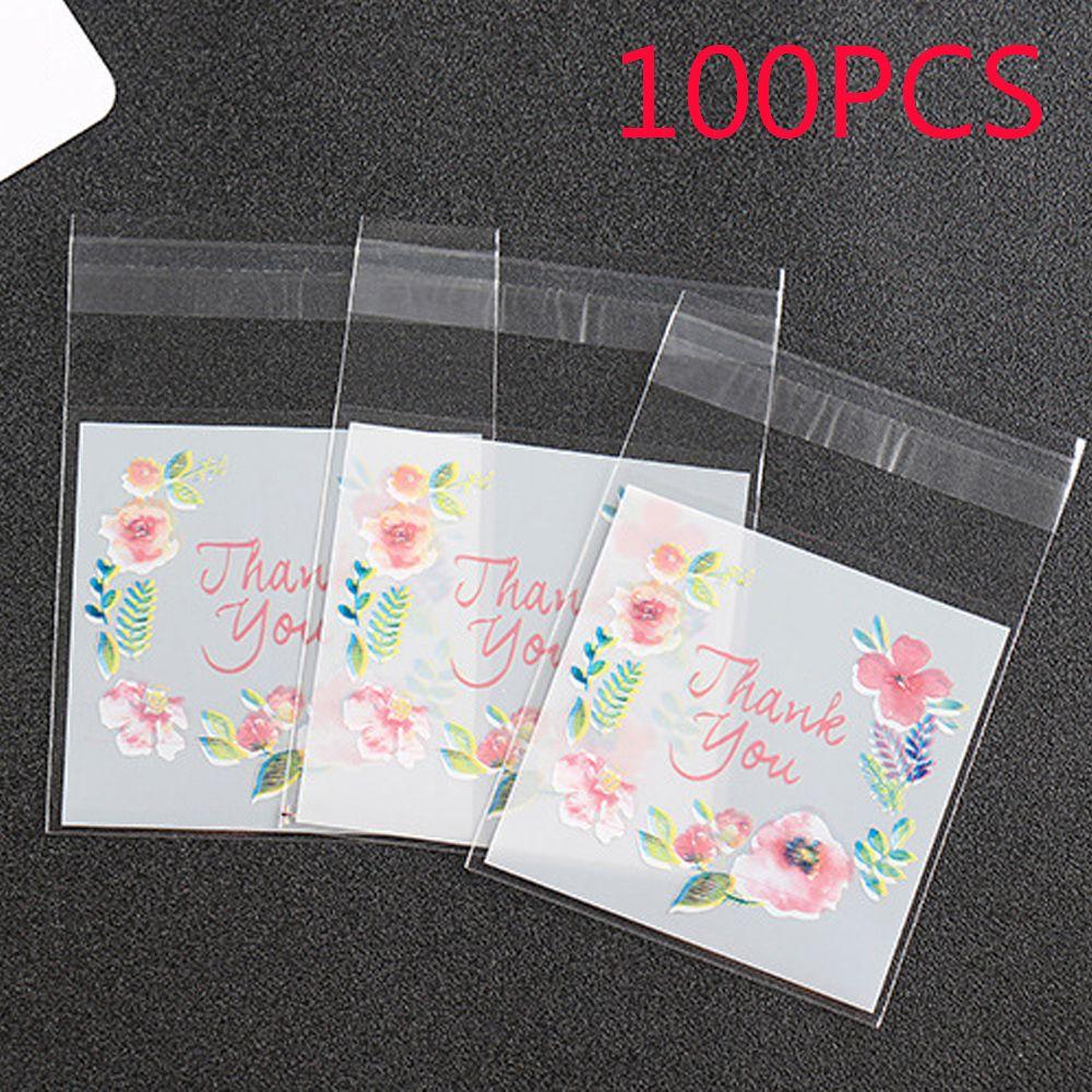 Baking Pastry Tool Biscuit Thank you Candy Pockets Packaging Bag Cookie Bags Wrapping Supplies