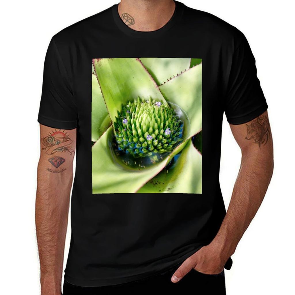 Bromeliad (Aechmea Pectinata) Tshirt Cool Dry Perforunisexce Tshirt