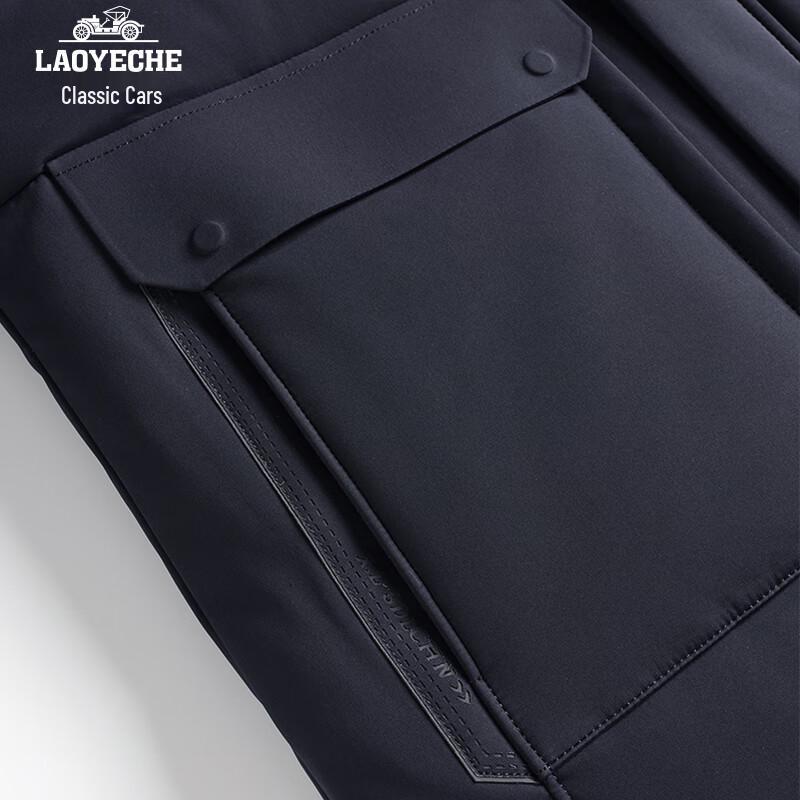 Мужская зимняя куртка LAOYECHE со съемной плюшевой подкладкой